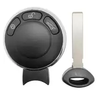 Smart Remote Key Shell For Mini Cooper 3 Button