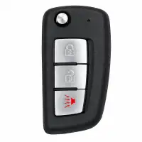 Flip Key Fob Case For Nissan Rogue 2+1 Buttons