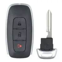 Smart Remote Key Shell for Nissan 3 Button for FCCID: KR5TXPZ1