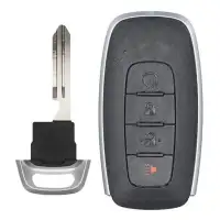 Smart Remote Key Shell for Nissan 4 Button for FCCID: KR5TXPZ3