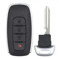 Smart Remot Key Shell for Nissan 4 Button Sedan for FCCID: KR5TXPZ1