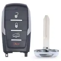 Smart Remote Key Shell for RAM 1500 4 Button Air Suspension FCCID: OHT-4882056