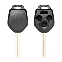 Remote Head Key Shell for Subaru 4 Button with Blde TOY43R/B110