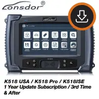 Lonsdor K518 USA / K518 Pro / K518ISE Device 1 Year Update Subscription for 3rd Time and After