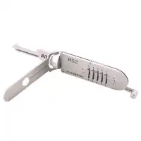 AKK R52 Phillips Mexico Residential Pick Set 2-in-1 Lock Pick & Decoder 5 Pin