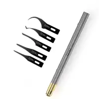 BAKU BA-214 Multi-Function LCD Repair Scraper 0.2mm Thickness Screen CPU Glue Remover Tool