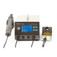 BAKU BA-942D 110V 700W Complete Soldering Kit 2 in 1 Hot Air Rework Station Adjustable Temperature