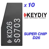 KeyDIY KD D26 Super Transponder Chip – 10 Pack