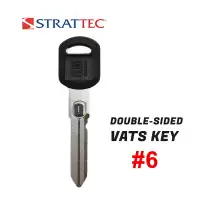 GM Double Sided Vats Key Strattec 596776 #6