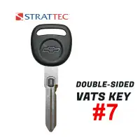 Chevrolet Corvette Double Sided VATS Key Strattec 598517 #7