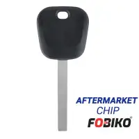 Transponder Key For GM B120-PT With Aftermarket Chip Philips 46 Circle +