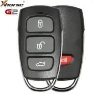 Xhorse Universal Wire Remote Key 2nd Generation Hyundai Style 4 Button XKHY24EN (New Version of XKHY04EN)