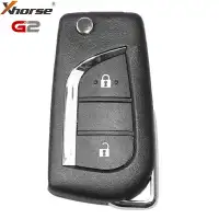 Xhorse Universal Wire Flip Remote Key 2nd Generation Toyota Style 2 Button XKTO21EN (New Version of XKTO01EN)