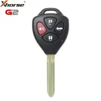 Xhorse Wire Remote 2nd Generation Toyota Style Triangle 4 Button XKTO22EN (New Version of XKTO02EN)