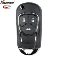 Xhorse Universal Wired Remote Key 2nd Generation Buick Style XKBU23EN (New Version Of  XKBU03EN)