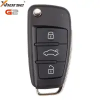 Xhorse Universal Wired Remote Key 2nd Generation Audi Style XKA620EN