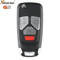 Xhorse Universal Wire Remote Flip Key 2nd Generation Audi Style XKAU22EN  (New Version of XKAU02EN)