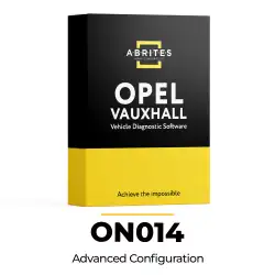Abrites ON014 Advanced Configuration for GM, Opel and Vauxhall