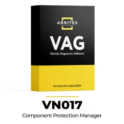 Abrites VN017 Component Protection Manager for VAG
