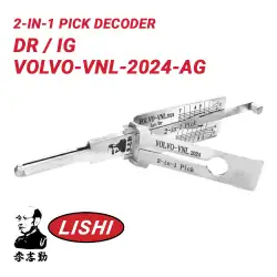 Original Lishi VOLVO-VNL-2024-AG 2-in-1 Pick & Decoder – Volvo VNL