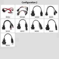 Motorcycle IMMO Accessories Kit for OBDSTAR Key Master G3 - Configuration 2