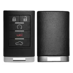 Keyless Remote Non-Prox Key for Cadillac DTS, CTS OUC6000066 20998256 20998254 5 Buttons