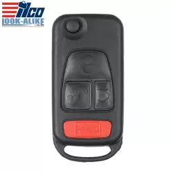 1997-2005 Flip Remote for Mercedes Benz ML NCZMB1K ILCO LookAlike