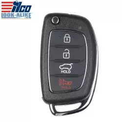 2015-2019 Flip Remote Key for Hyundai Santa Fe 95430-2W110 TQ8-RKE-4F31 ILCO LookAlike