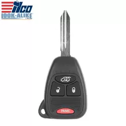 2004-2008 Remote Head Key for Chrysler, Jeep 04589053AC OHT692714AA ILCO LookAlike