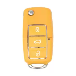 Xhorse Wire Flip Remote Key b5 Style Extreme Yellow 3 Buttons XKB505EN