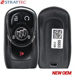2017-2021 Buick Encore Regal OEM Smart Remote Key 4 Button 13506665 13532383 HYQ4AA Strattec: 5944125