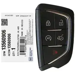 2020-2022 Cadillac CT4 CT5 Smart Remote Key 13548127 YG0G20TB1