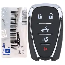2021-2022 Chevrolet Camaro Convertible Smart Remote Key 13522885 HYQ4ES