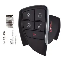 2024-2026 GMC Smart Remote Key 13514344 YGOG21TB2 5 Button
