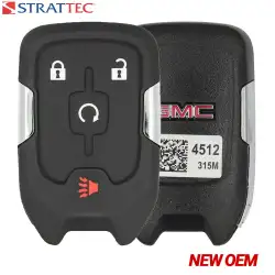 2018 -2022 GMC Terrain OEM Smart Remote Key 4 Button 13584512 HYQ1AA Strattec 5944138