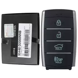 2017-2022 Hyundai Genesis G90 Smart Keyless Entry Remote Key 4 Buttons 95440-D2000NNB SY5DMFNA04