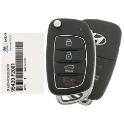 2017-2018 Hyundai Elantra Flip Remote Key 95430-F2001 OKA-NO38