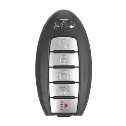 2016-2019 Infiniti Q50, 2017-2019 Infiniti Q60 Smart Proximity Key 5 Buttons 285E3-4HK0A