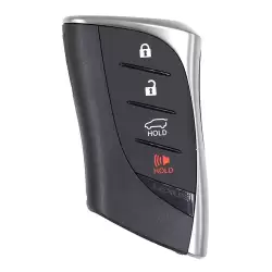 Lexus LS500, LS500h, ES300h, ES350, ES350h Smart Remote Key 8990H-33020 HYQ14FBF (blue Lexus logo on the back)