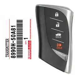 2021-2023 Lexus Smart Remote Key HYQ14FBF 8990H-50A81