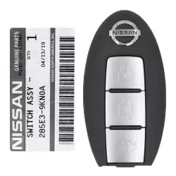 2014-2019 Nissan Sentra, Versa Smart Keyless Remote Key 3 Button 285E3-9KN0A TWB1G694