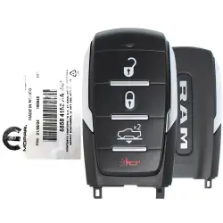 2019-2024 Dodge Ram Smart Remote Key 4 Buttons 68584152AA OHT-4882056