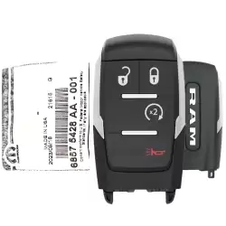 2019-2024 RAM Smart Remote Key 68575428AA GQ4-76T 4 Button