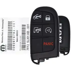 2022-2026 RAM ProMaster Smart Remote Key 7FF25LXHAB M3N-40821302 5 Button