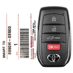 2024 Toyota Highlander Smart Remote Key HYQ14FBX 8990H-0E600 4 Button