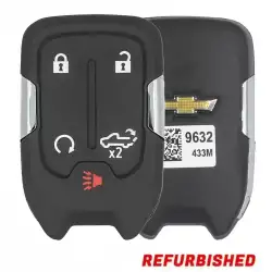 2019-2021 Chevrolet Silverado Smart Remote Key 13529632 HYQ1EA 5 Button Refurbished (Grade A)