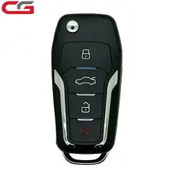 CGDI CG Key C15-000021 Ford Style Universal Flip Smart Remote Key 4 Button