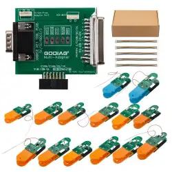 GODIAG BDC2 BDC3 14-in-1 Adapter Kit for BMW, VAG, Porsche & Audi Key Programming