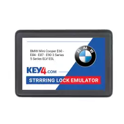 Steering Lock Emulator Plug and Start for BMW Mini Cooper E60 - E84 - E87 - E90 3 Series 5 Series ELV ESL