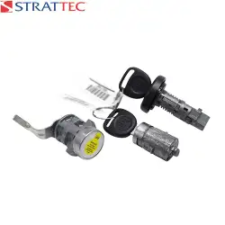 GM Circle Plus Ignition Door and Trunk Lock Set Strattec 7024562